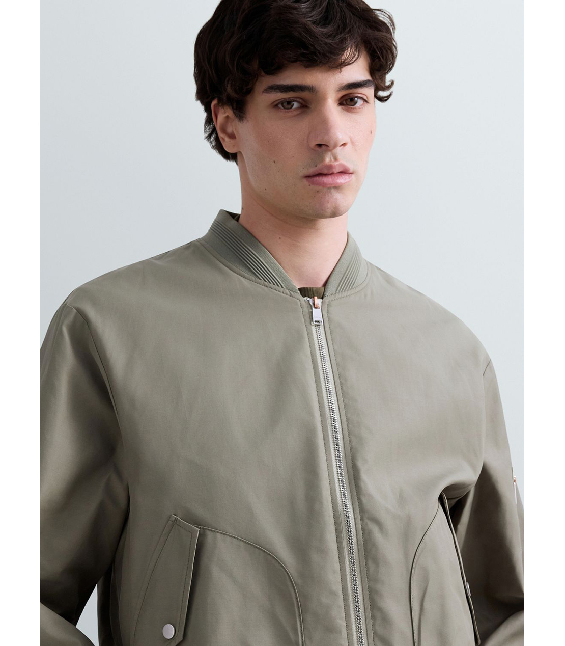 バック刺しゅうバーシティジャケット 詳細画像 ライトミリタリー 5